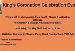 King’s Coronation Celebration Event on 7th May 2023